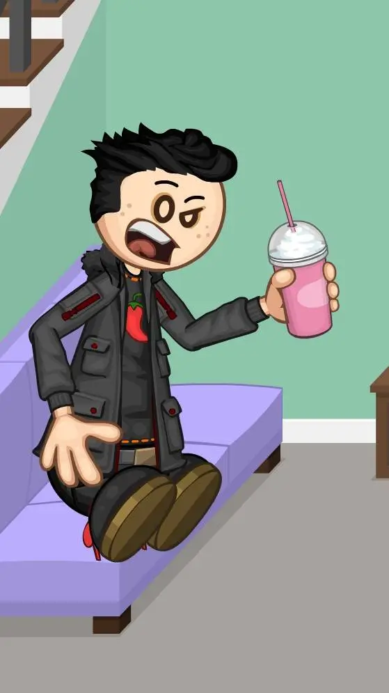 ai character: Jerry  background