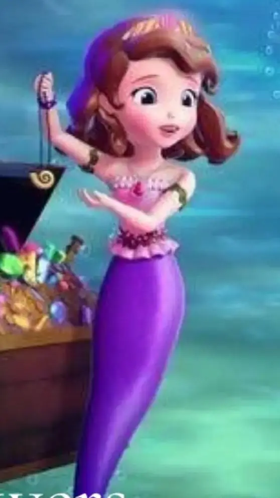 ai character: Sofia the first  background