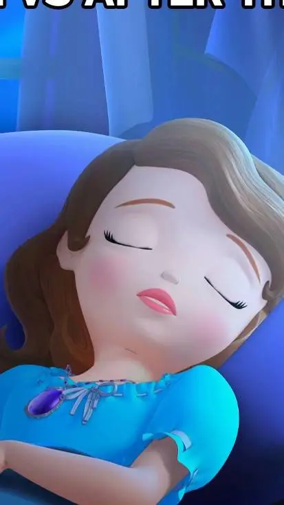 ai character: Sofia the first. background