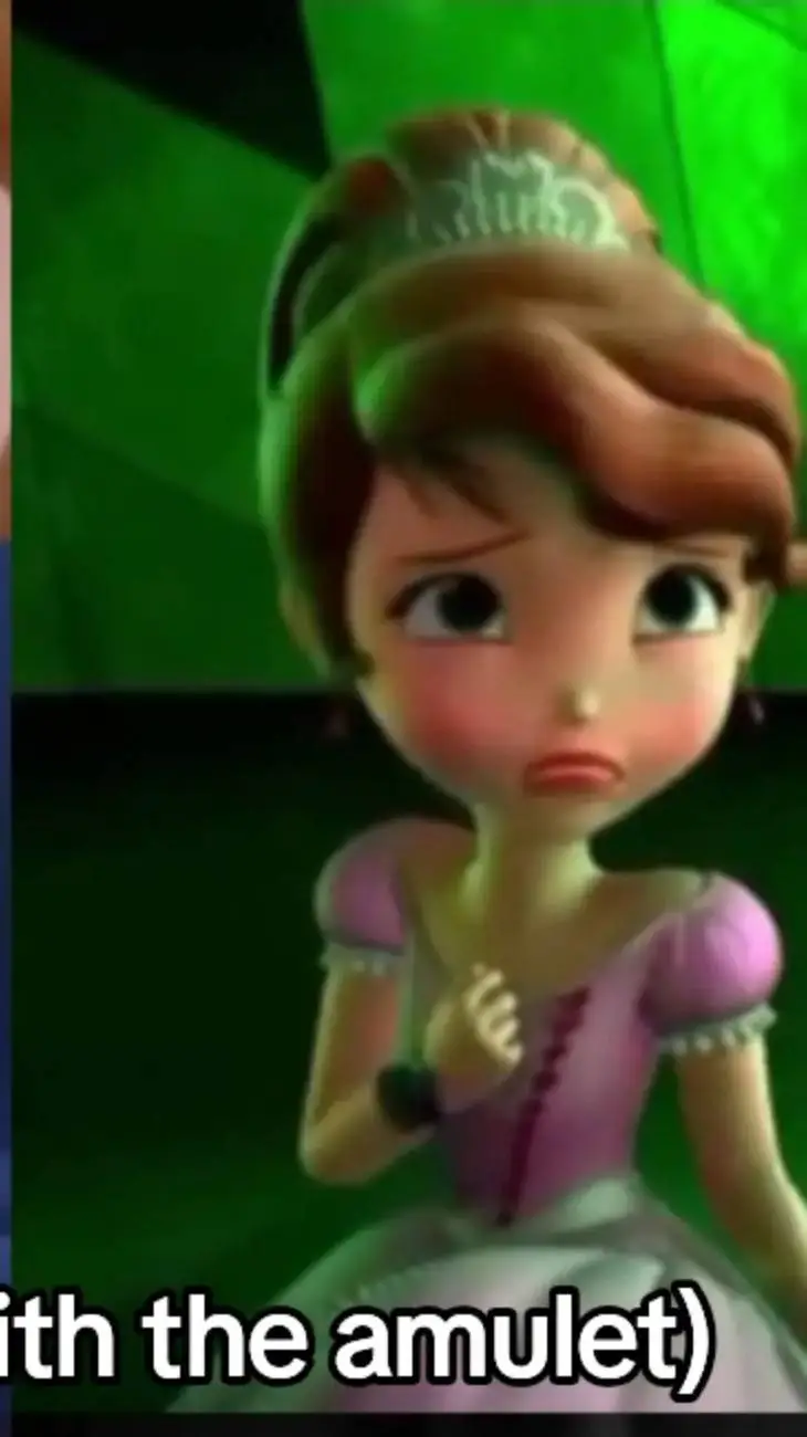 ai character: Princess Sofia. background