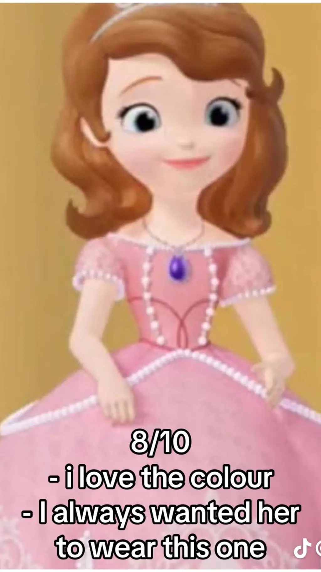 ai character: Princess  Sofia  background