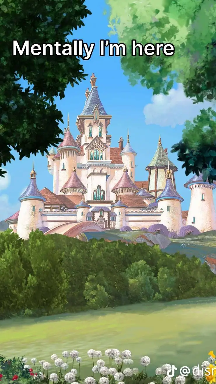 ai character: Enchancia castle  background
