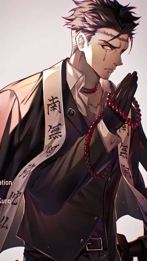 ai character: Mafia boss Gyomei  background