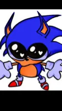ai character: It’s a baby sonic background