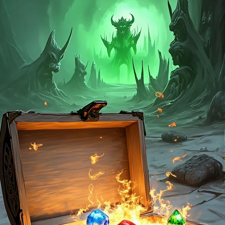 chat with ai character: Box of the gems