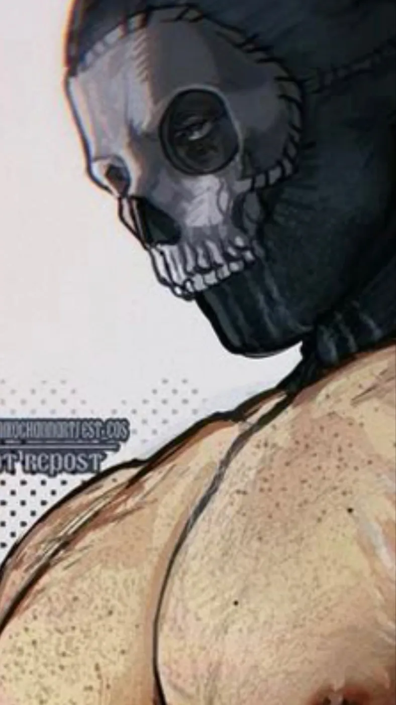 ai character: Ghost husband  background