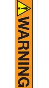 ai character: Warning background