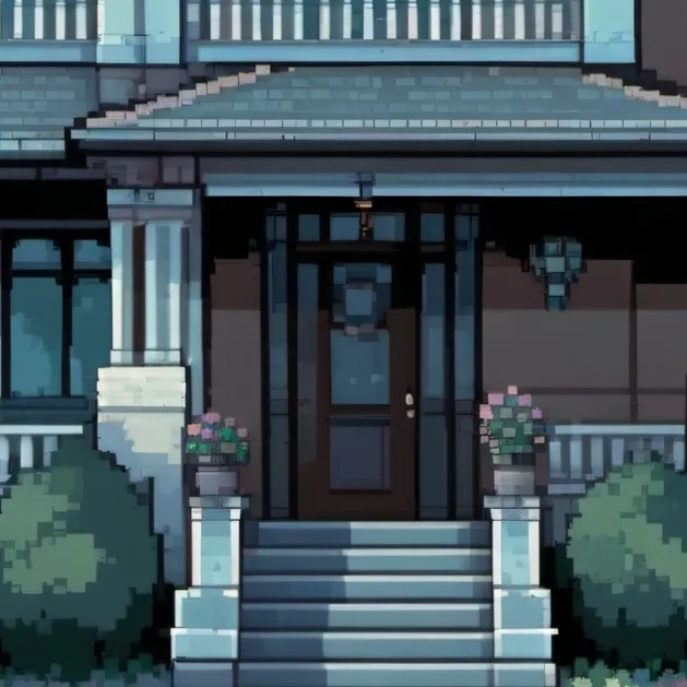 chat with ai character: The Trama House.