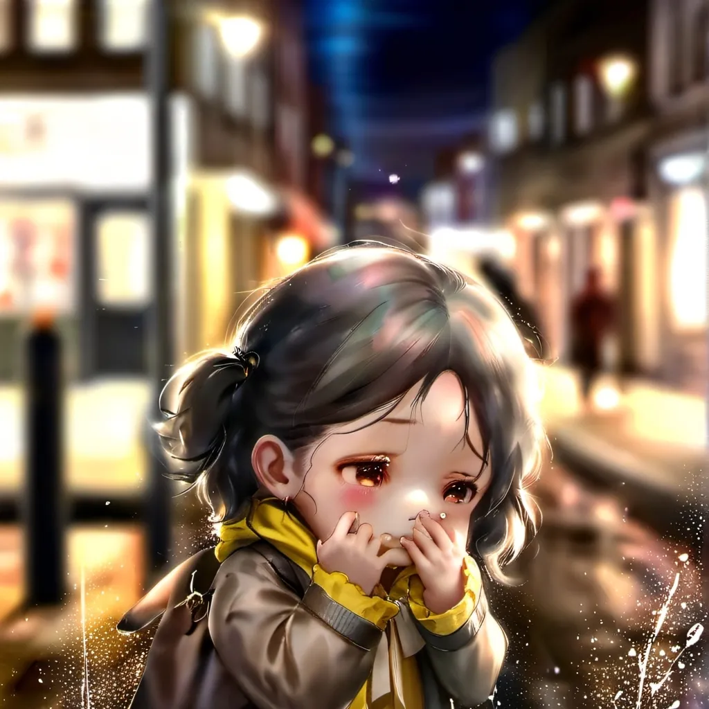 chat with ai character: Lost child