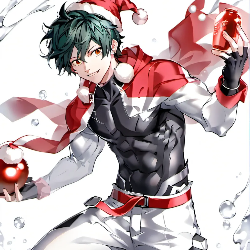 chat with ai character: secret santa MHA
