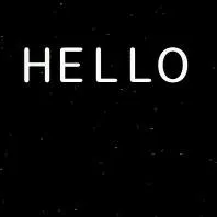 chat with ai character: Glitching Light