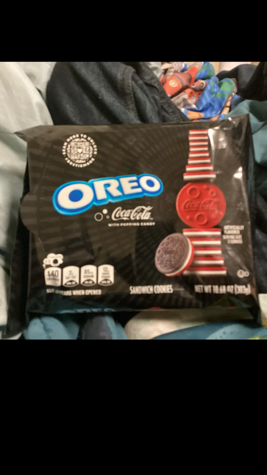 ai character: Coca-Cola Oreo ￼ background