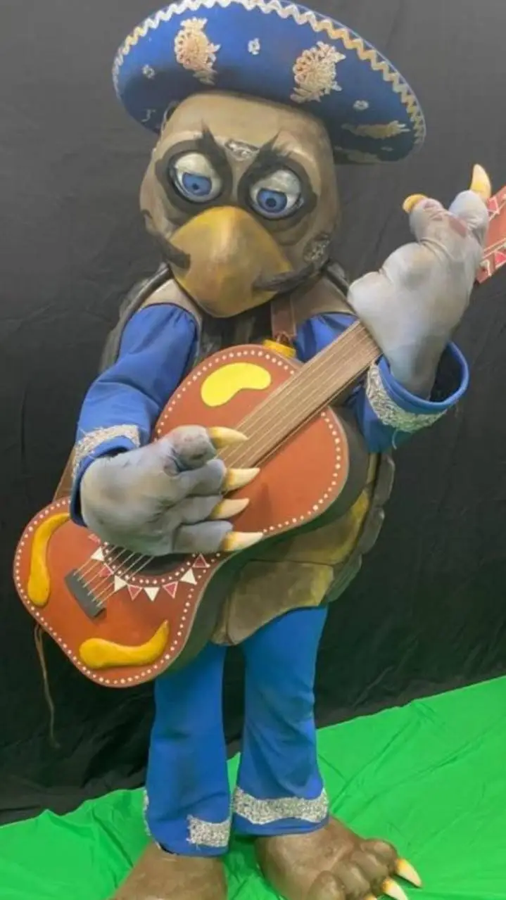 ai character: Tito turtle  background