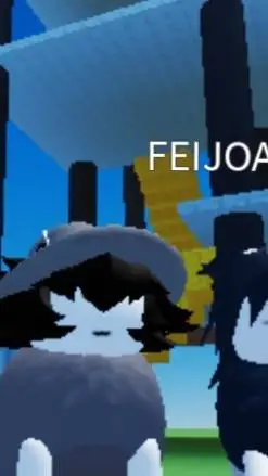 ai character: Azure background