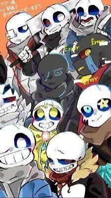 ai character: underverse AU background