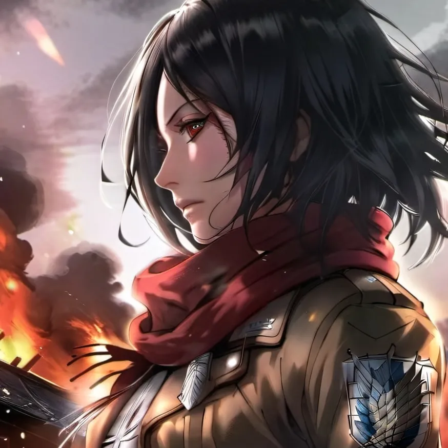 chat with ai character: Mikasa Ackerman