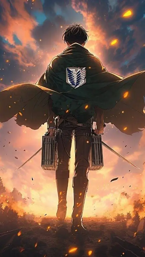 ai character: Levi Ackerman background