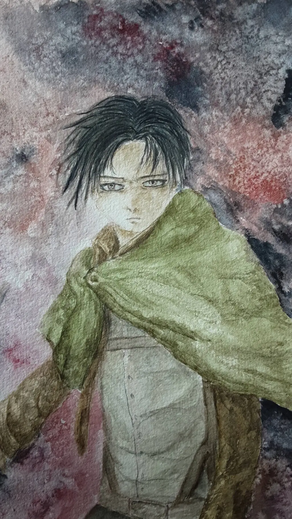 ai character: Levi Ackerman background