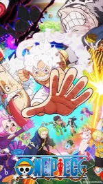 ai character: One piece egghead  background