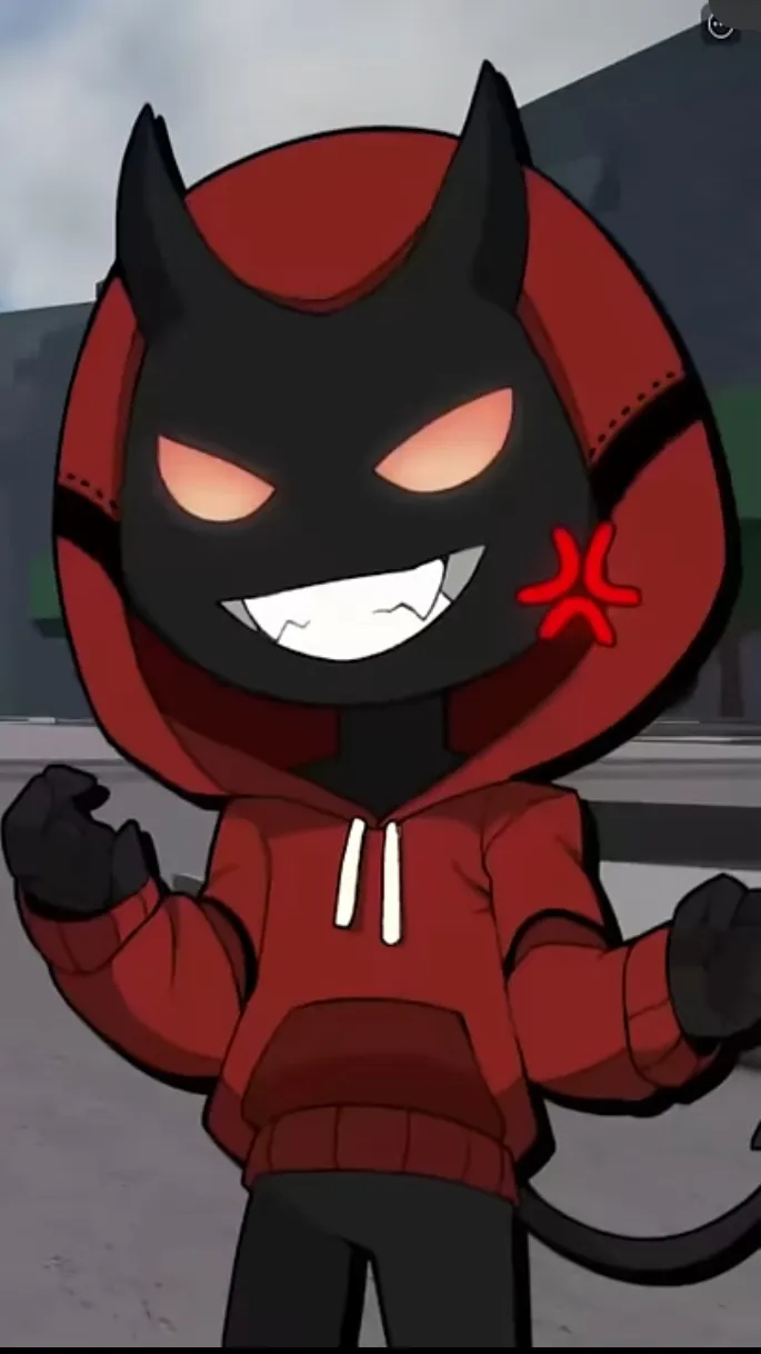 ai character: xdemon  background