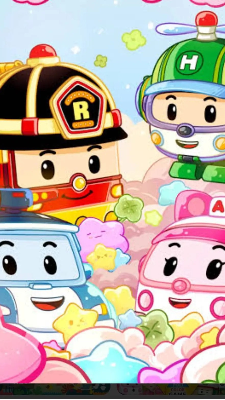 ai character: Robocar poli!  background