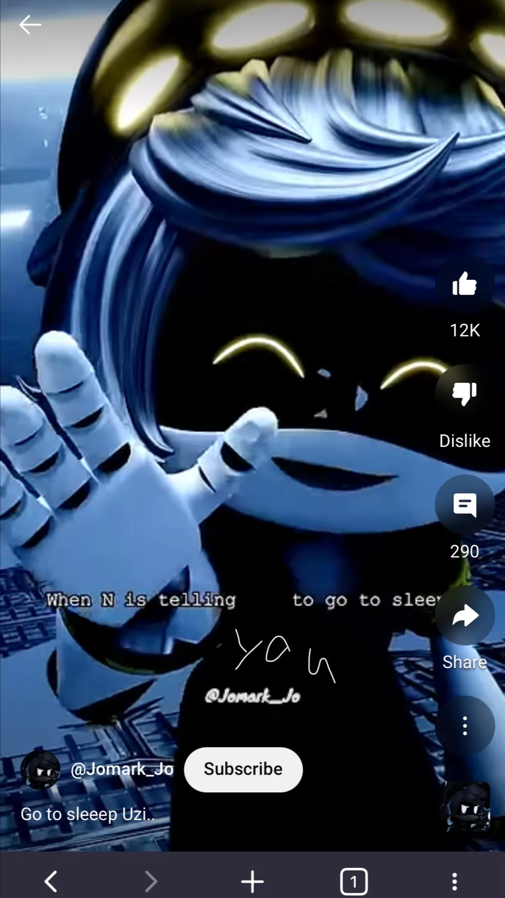 ai character: Murder drones background