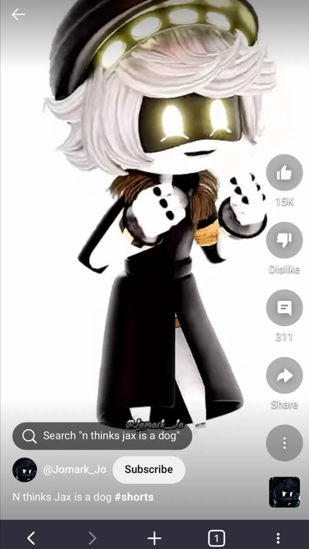 ai character: Murder drones background