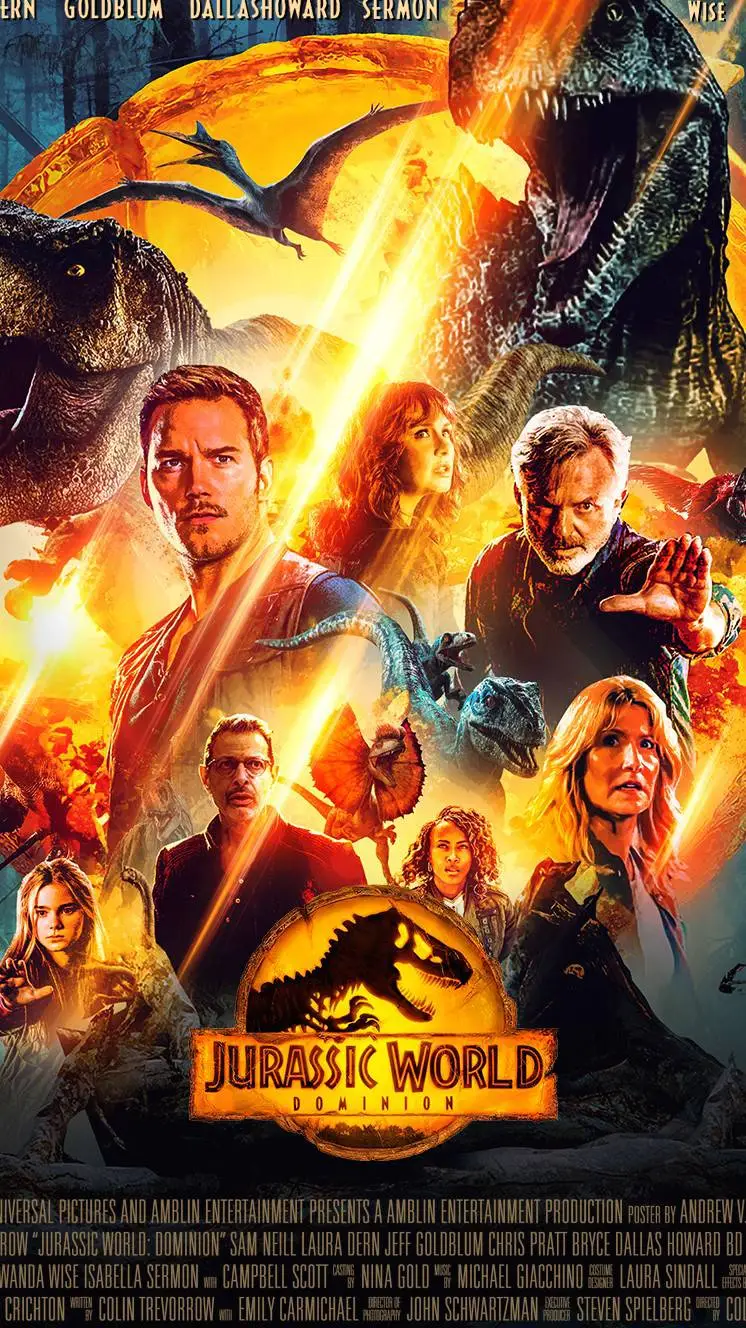 ai character: Jurassic  World  background