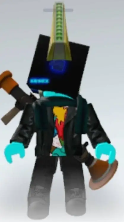 ai character: ducky background