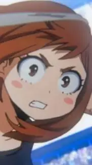 ai character: Uraraka Ochako  background