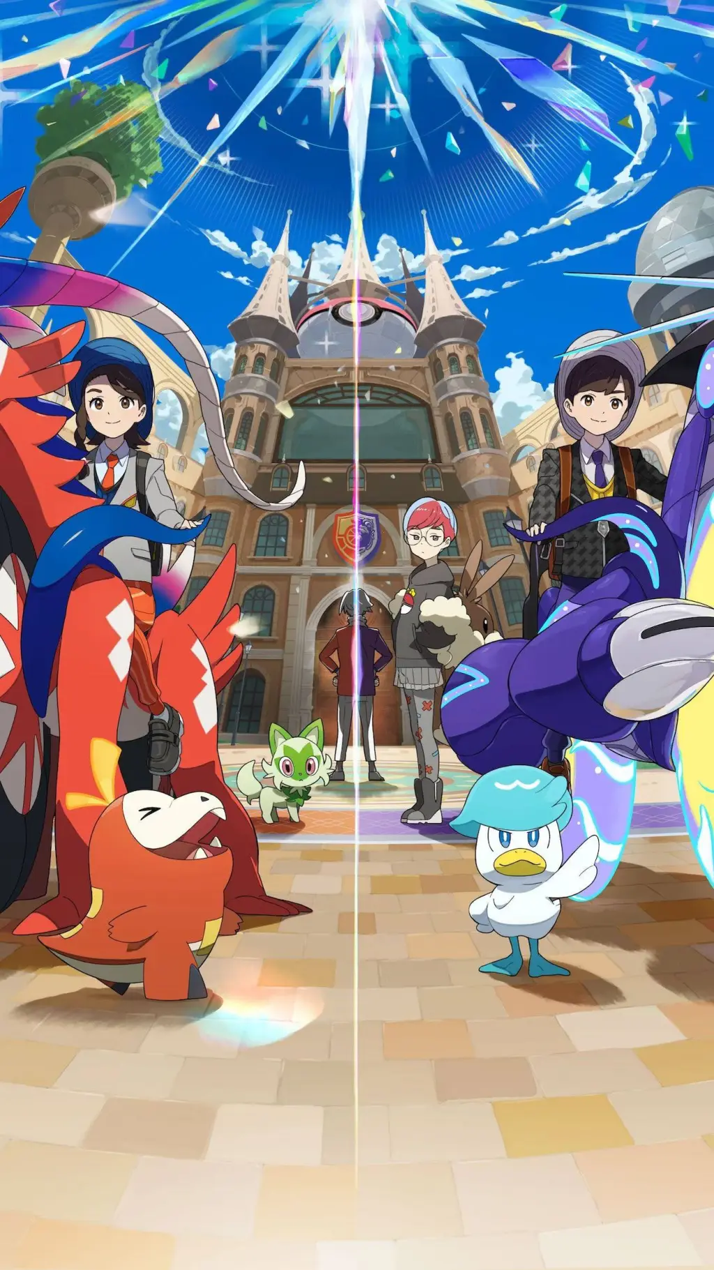 ai character: PKMN SV background