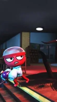 ai character: Dandy world! background