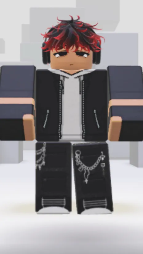 ai character: Crimson background