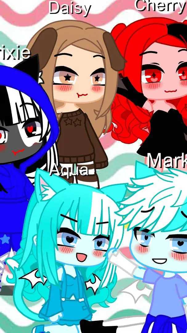 ai character: Dw Ocs! 🪄🍒🐾💧💦 background