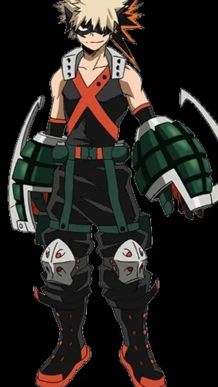 ai character: bakugo! background