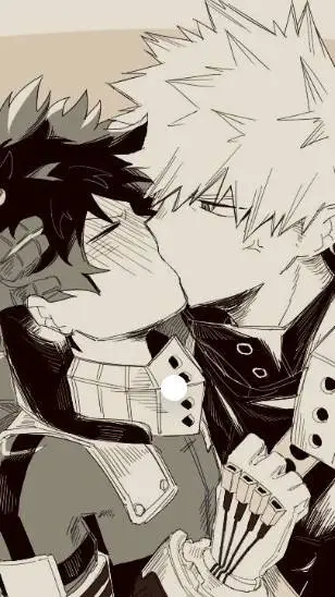 ai character: 💚♥️bakudeku🥦💥 background