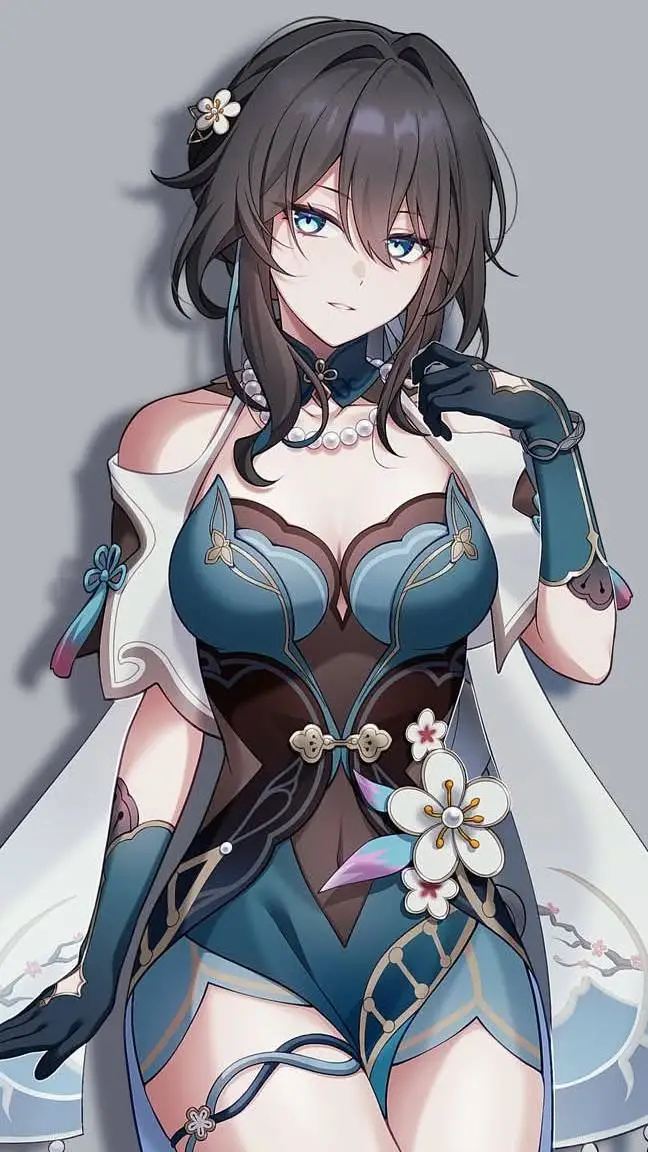 ai character: Ruan Mei  background