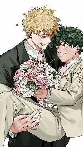 ai character: 💚 Bkdk wedding 🧡 background