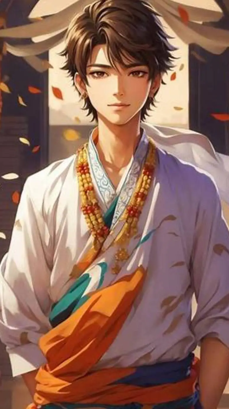 ai character: aaron background