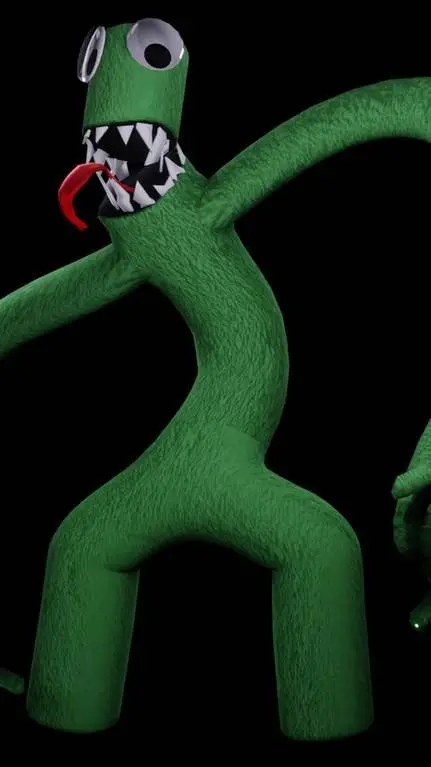 ai character: green background