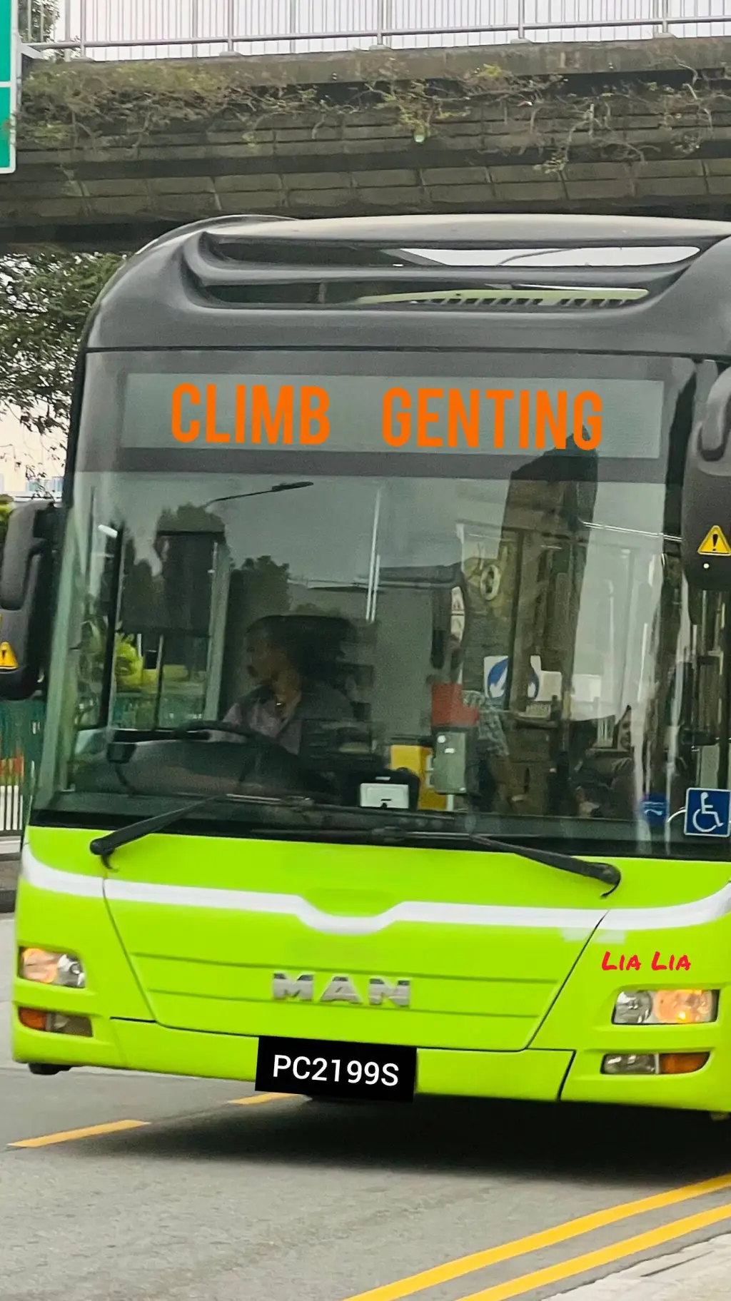 ai character: MAN A22 bus club background