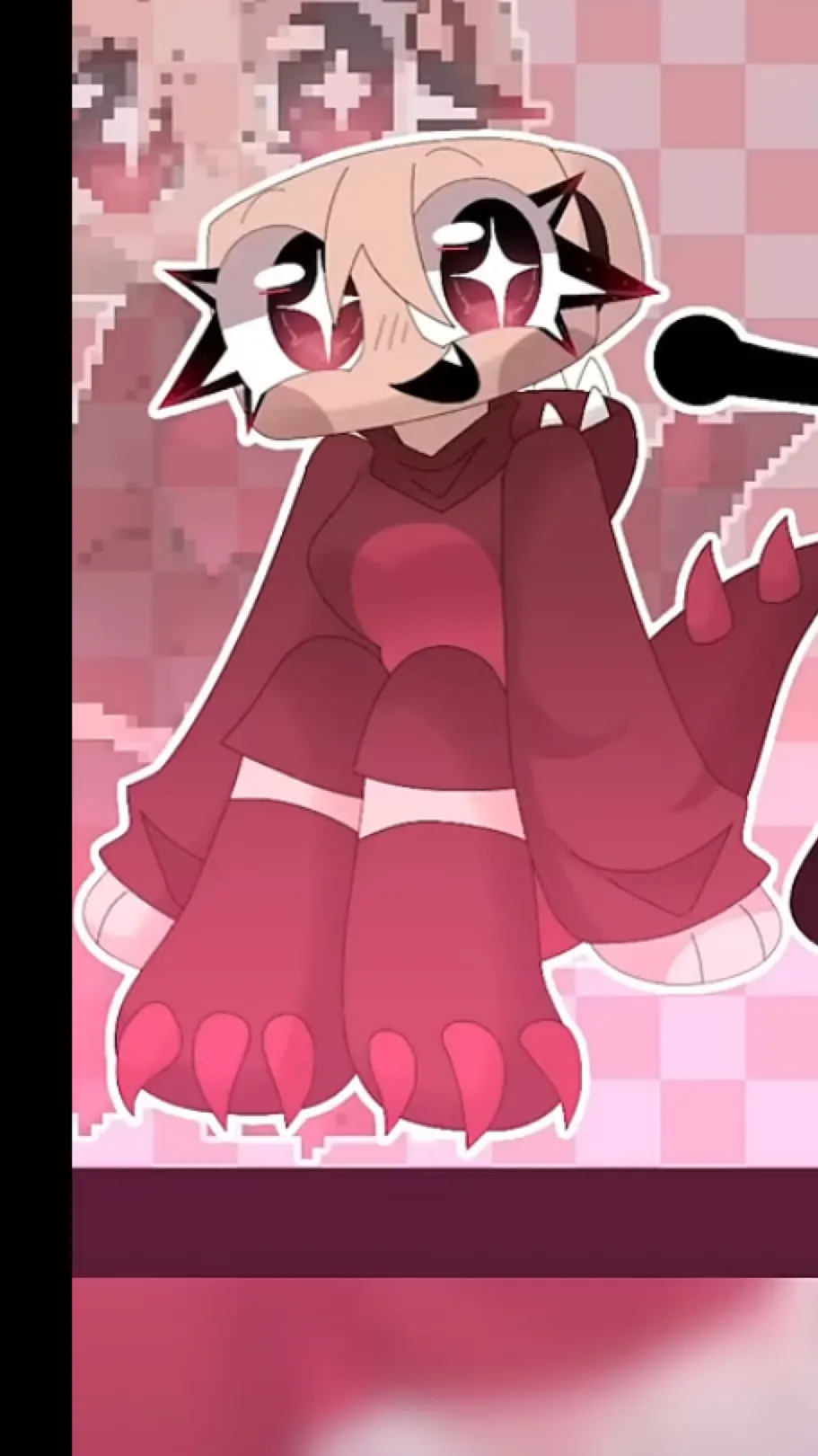 ai character: Shelly x vee! background