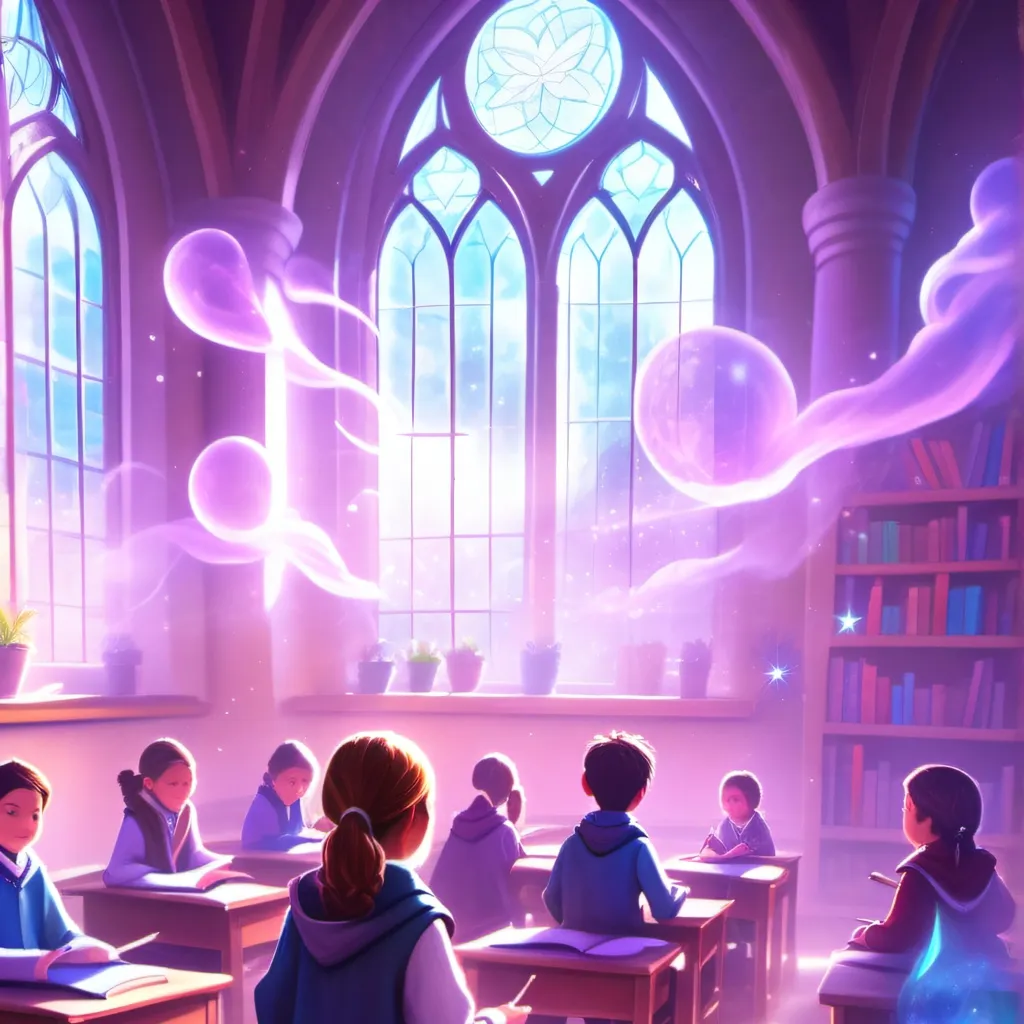 chat with ai character: Magic High School
