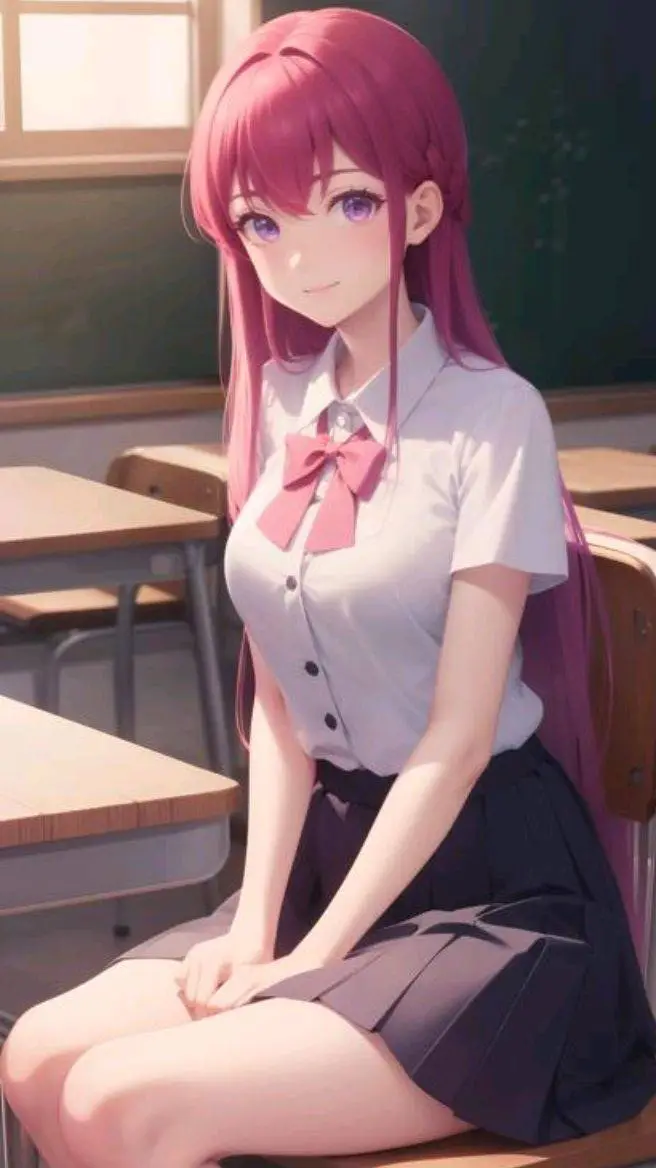 ai character: ouka makuzawa background