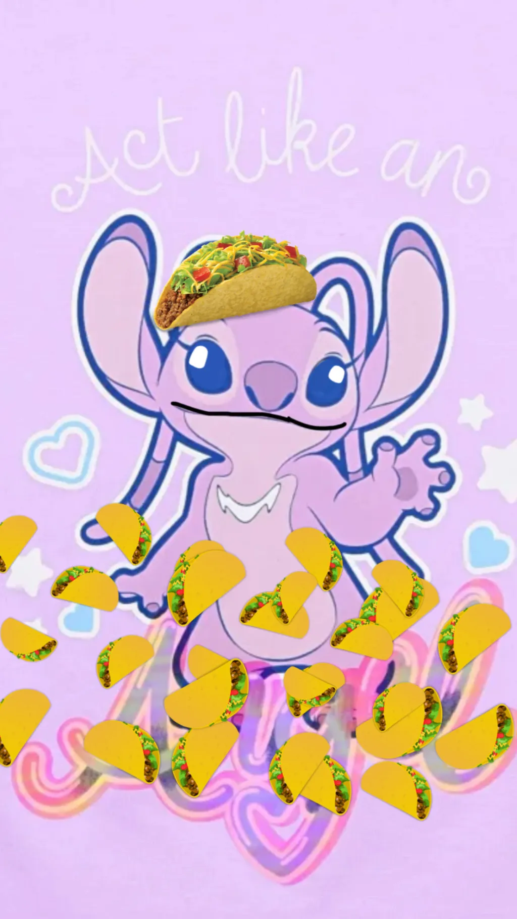 ai character: Taco Angel background