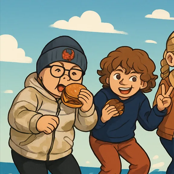 chat with ai character: Burger Surf