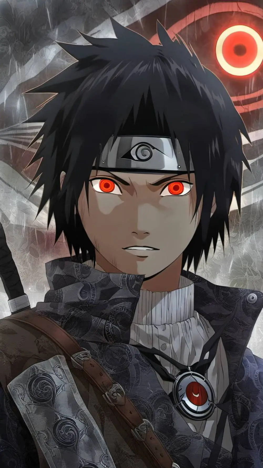ai character: Sasuke Uchiha background