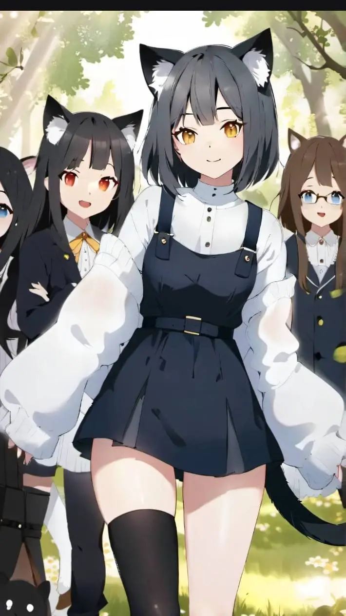 ai character: uwu girls  background