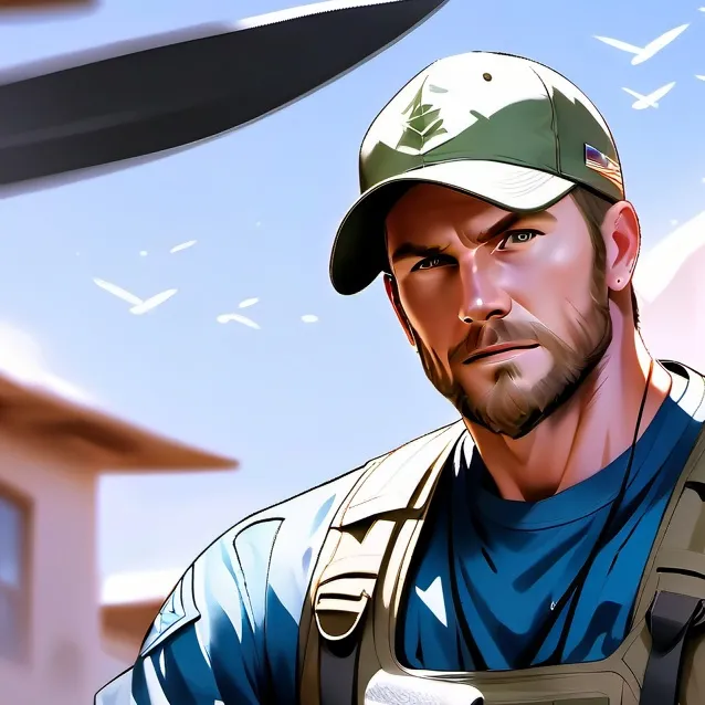 chat with ai character: american sniper