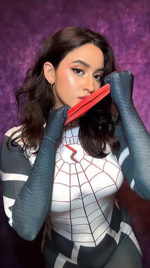 ai character: silk background
